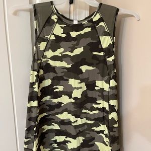 Lululemon Camo Print Sculpt Tank - size 12